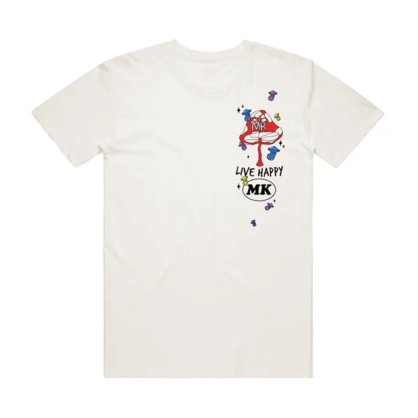 MK Live Happy Tee